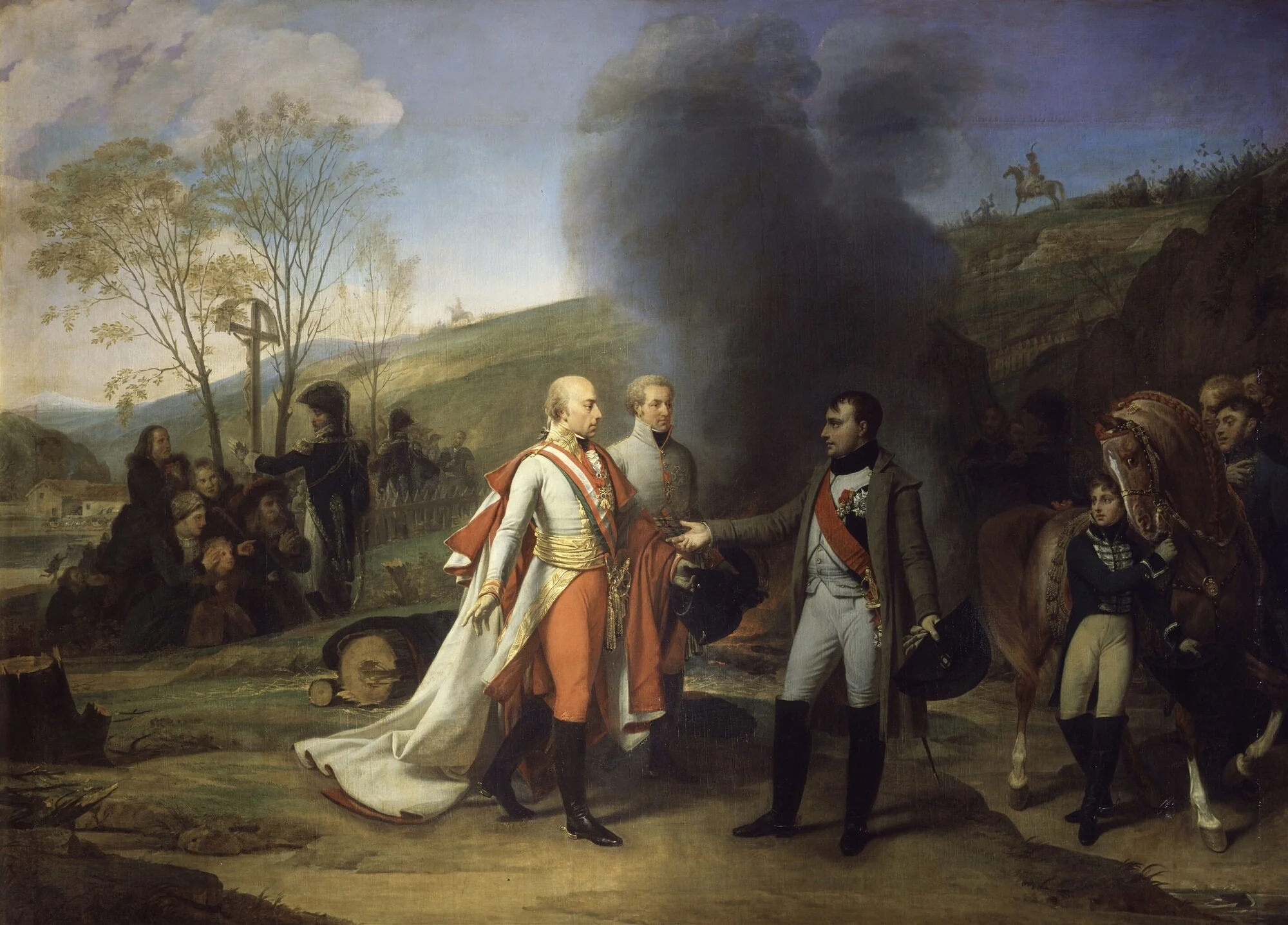 Interview Between Napoleon and Francis II after the Battle of Austerlitz