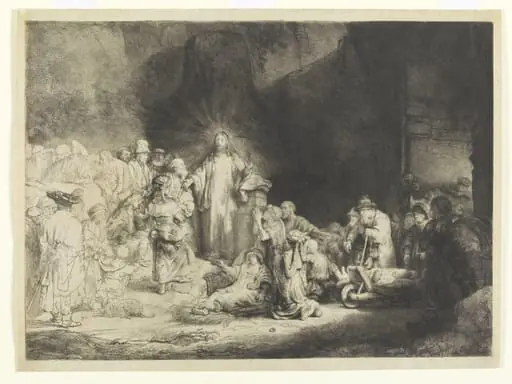 Christ healing the sick: 'The hundred guilder print'