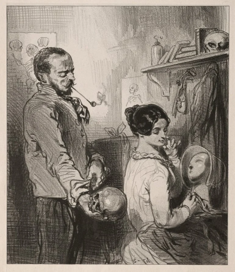 Baliverneries Parisiennes, by Paul Gavarni, 1846