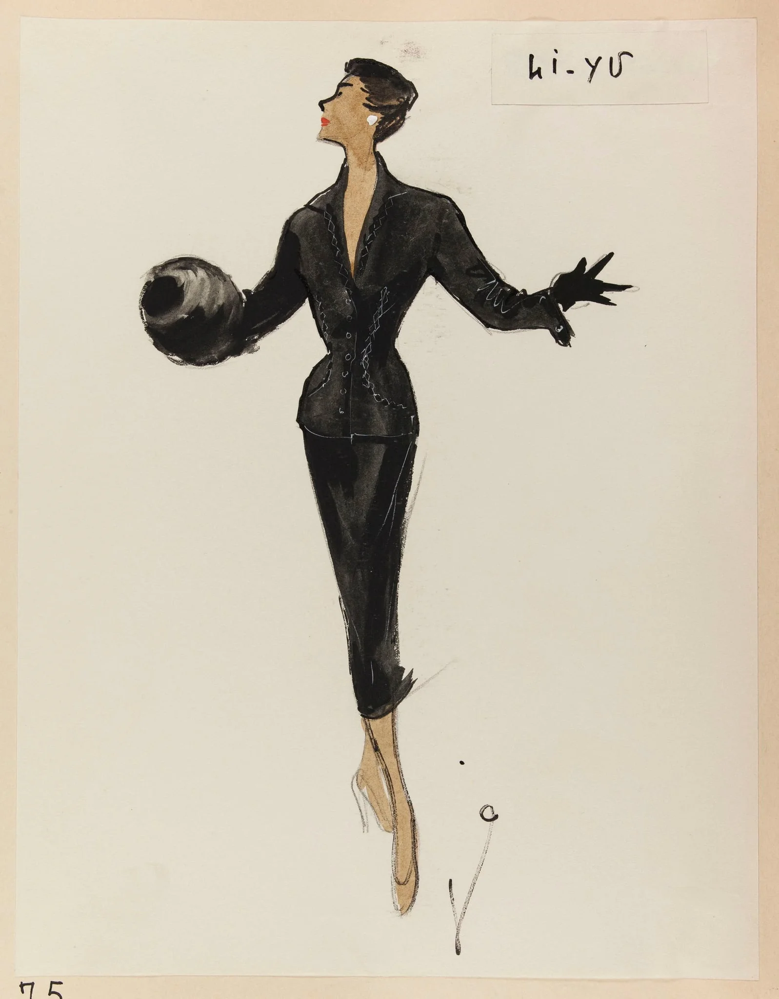 Li-Yu, by Marie-Louise Carven, 1952