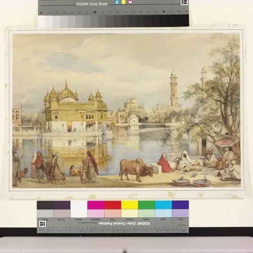 The Golden Temple at Amritsar