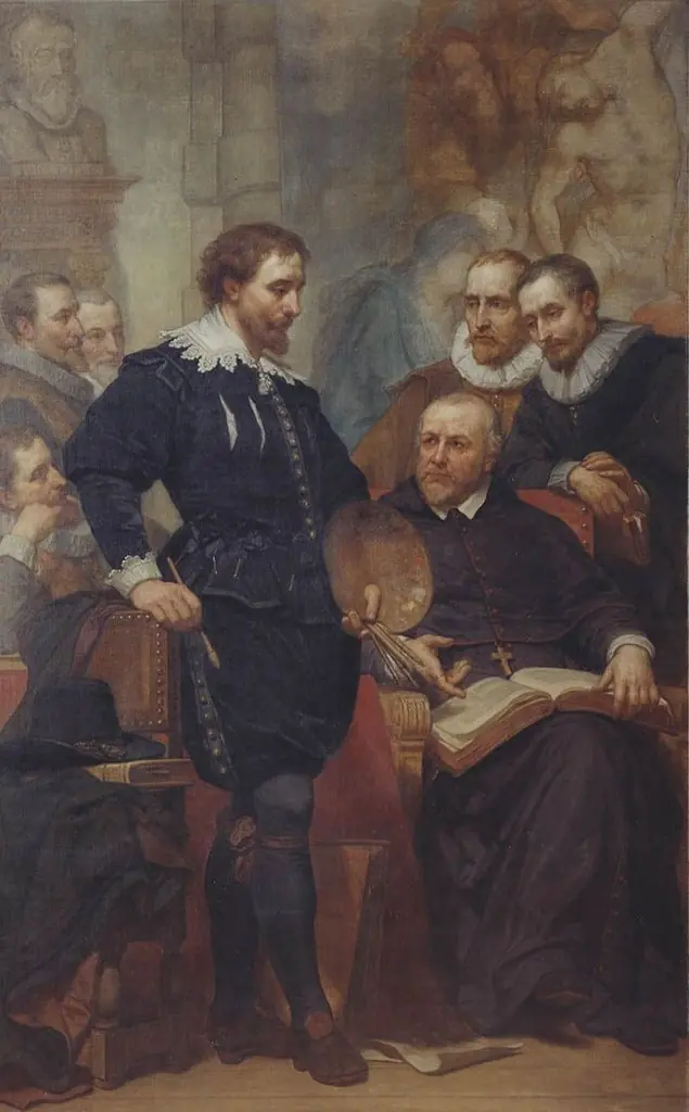 Peter Paul Rubens in his Studio