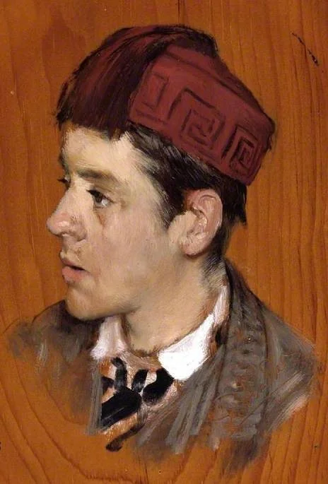 Sir Herbert Thompson, Bart (1877), by Lawrence Alma-Tadema, oil, 1889