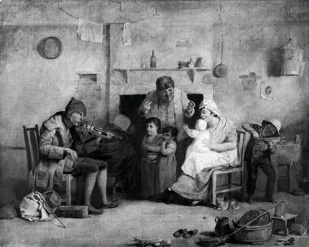 The blind violinist