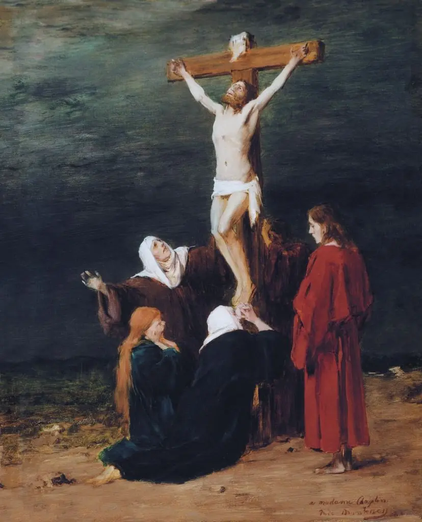 Christ on the Cross (Study painting)