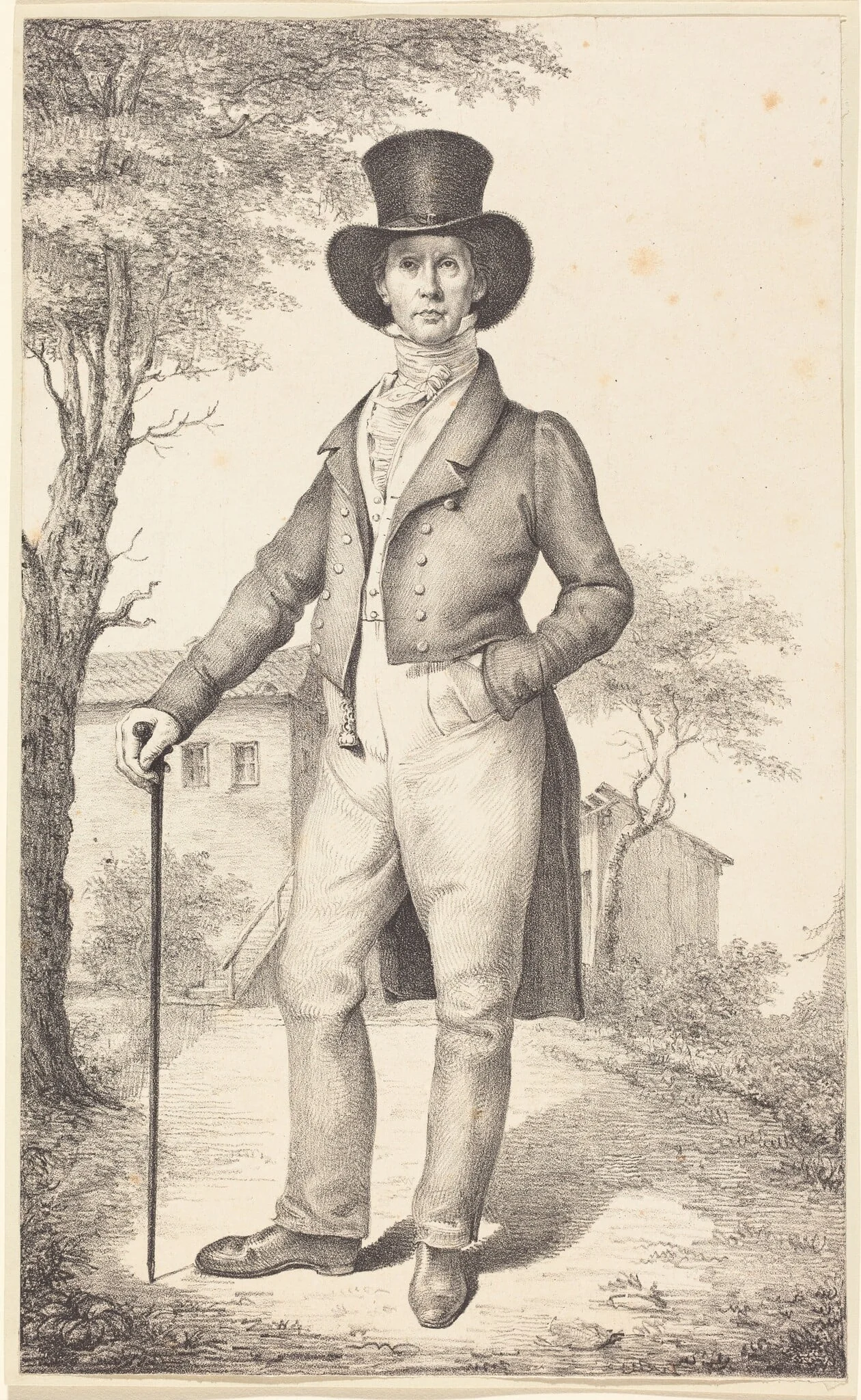 The Senior Government Auditor Rudolf Schadow (The Artist's Brother)