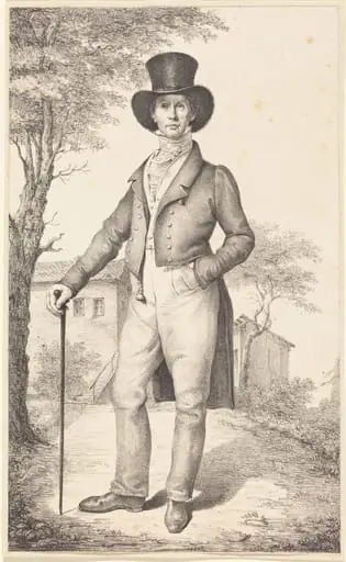 The Senior Government Auditor Rudolf Schadow (The Artist's Brother)