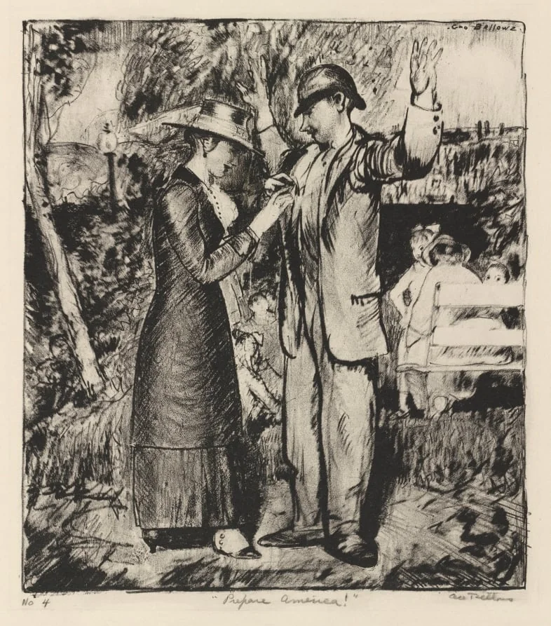 "Prepare, America!", by George Bellows, 1916