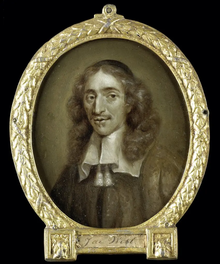 Portrait of Johan de Witt, Grand Pensionary of Holland