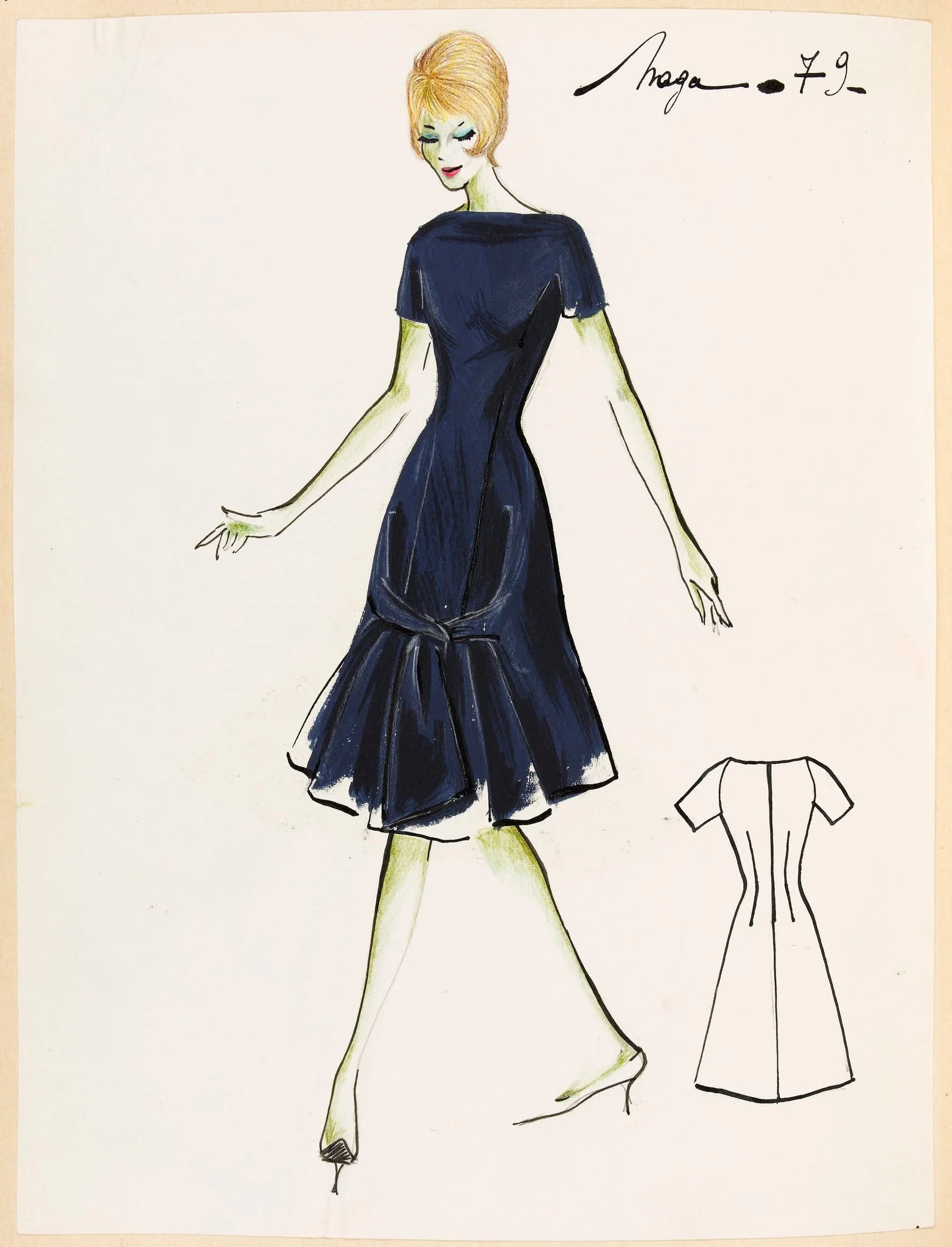 Naga, by Carven, 1959