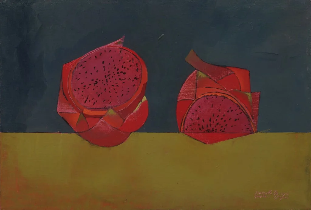 Untitled, by Roberto Ossaye, oil, 1953