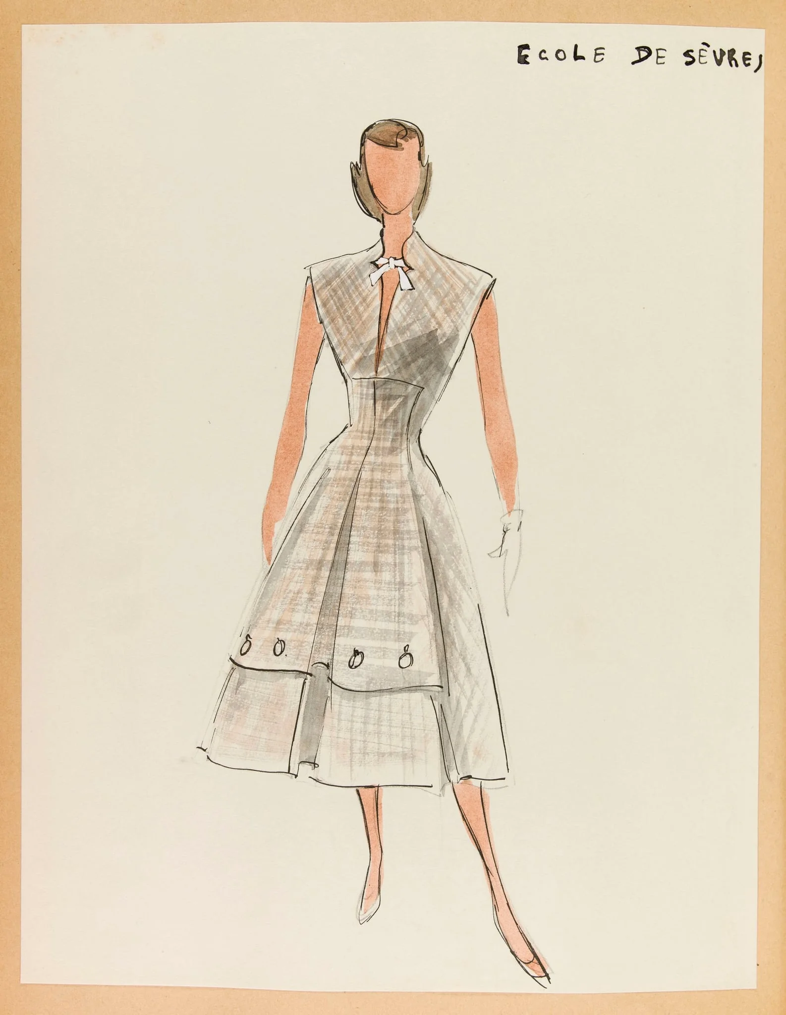 Ecole de Sèvres, by Marie-Louise Carven, 1955