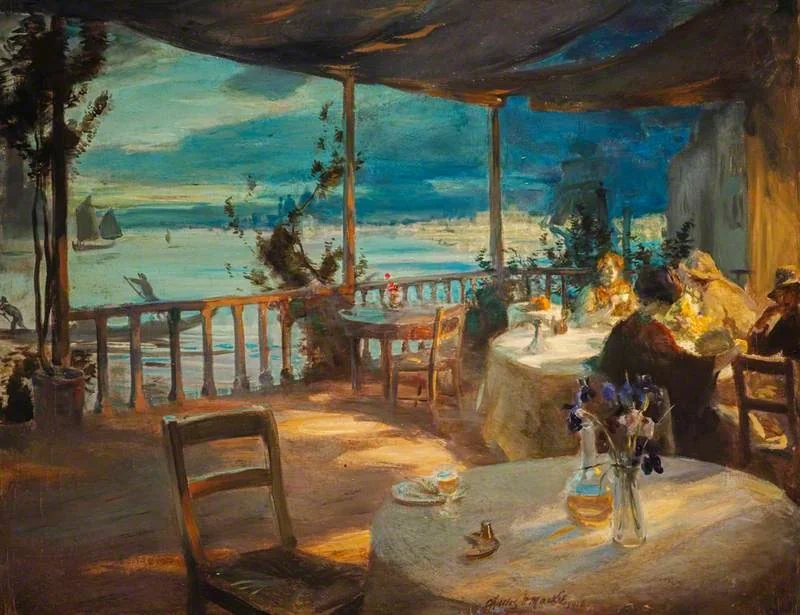 'Belvedere', Venice, by Charles Hodge Mackie, oil, 1910