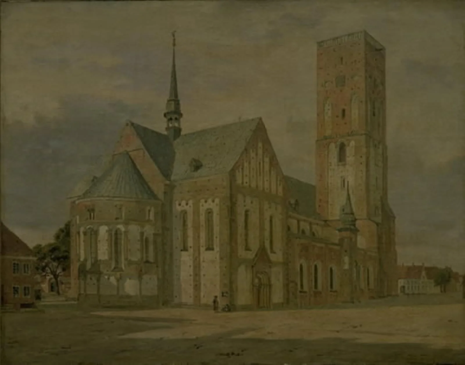 Ribe Cathedral, by Unknown, 1836