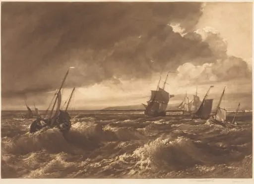 The Mouth of the Thames—Isle of Sheppey in Distance