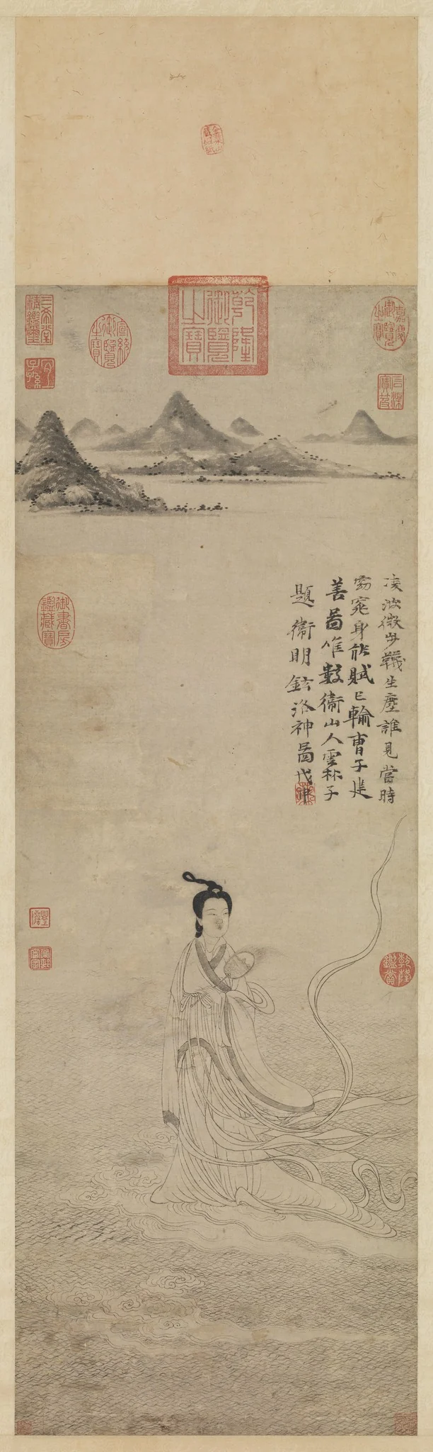 Nymph of the Luo River, by Wei Jiuding, unspecified