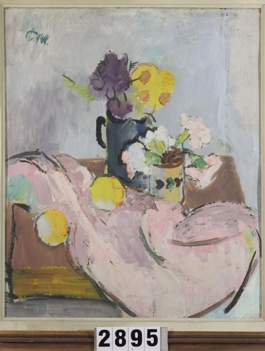 Natură statică cu flori, by Alexandru Ciucurencu, unspecified
