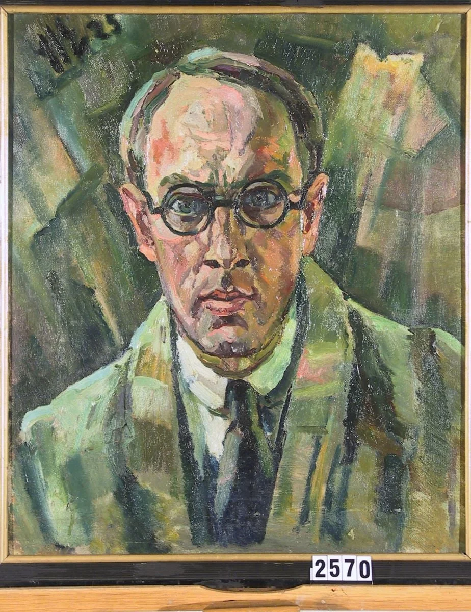 Autoportret Hans Eder, by Hans Eder, 1929