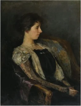 Elizabeth Corbet Yeats, by John Butler Yeats, oil, 1900