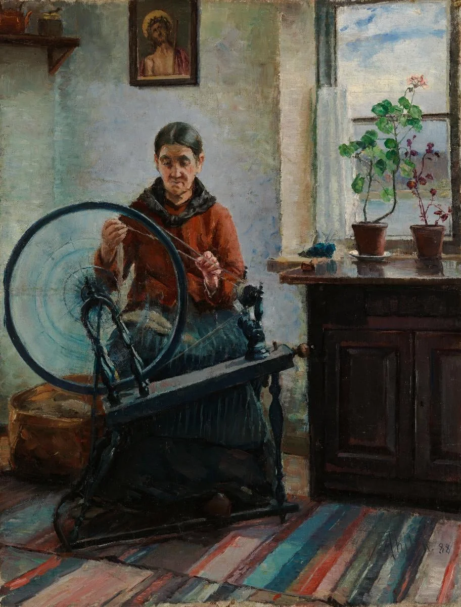 Kehrääjä, by Ada Thilén, unspecified, 1902