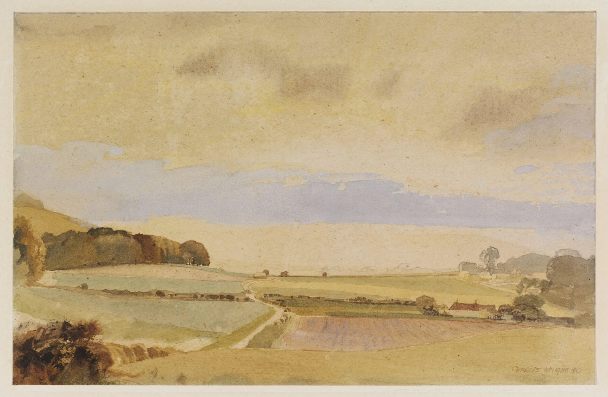 The Southdown, Underhill Road; Wolstonbury, showing Danny Farm