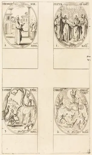 St. Benignus; Festival of All Saints; Commemoration of the Dead; St. Hubert