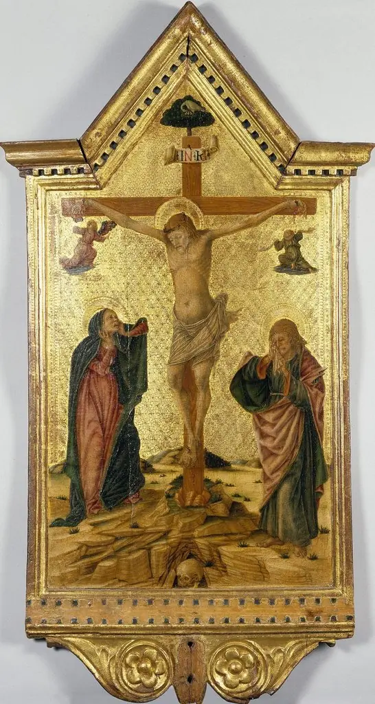 Crucifixion with the Virgin and St John