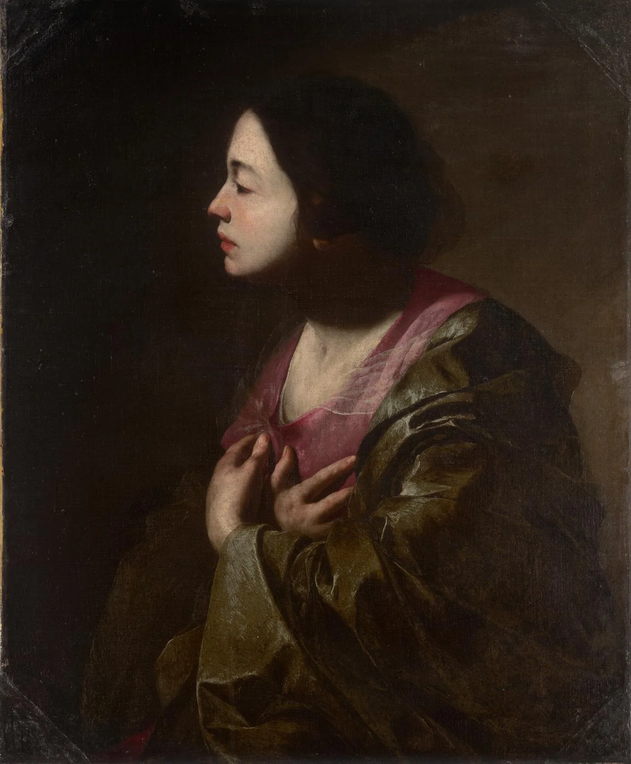 The Virgin Annunciate, by Bernardo Cavallino, unspecified, 1650