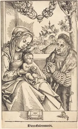 The Virgin and Child Adored by Frederic the Wise of Saxony