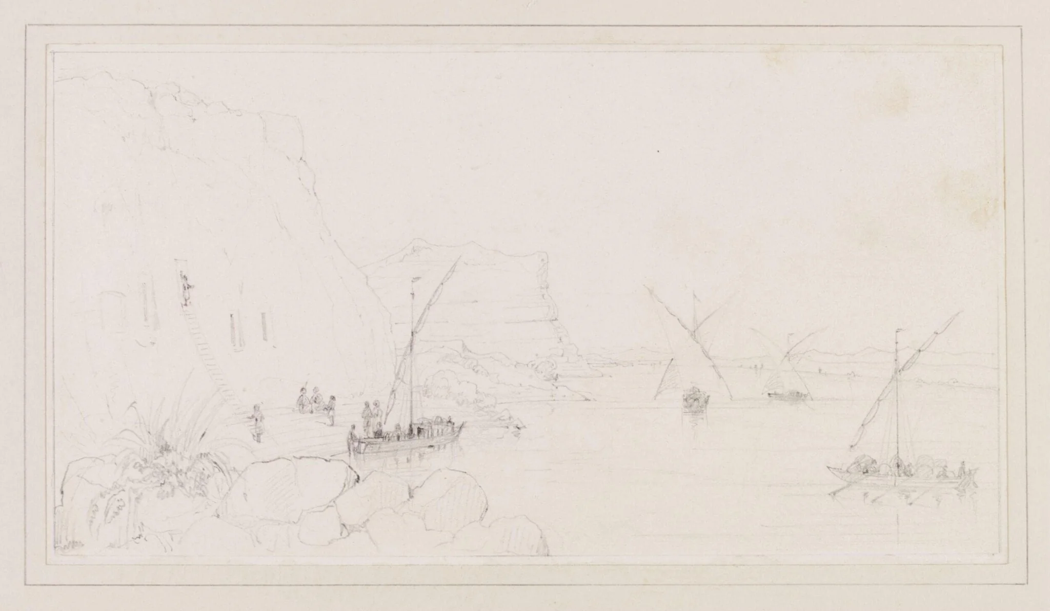 Convent of Siltina (on the Nile), by Owen Jones, 1832