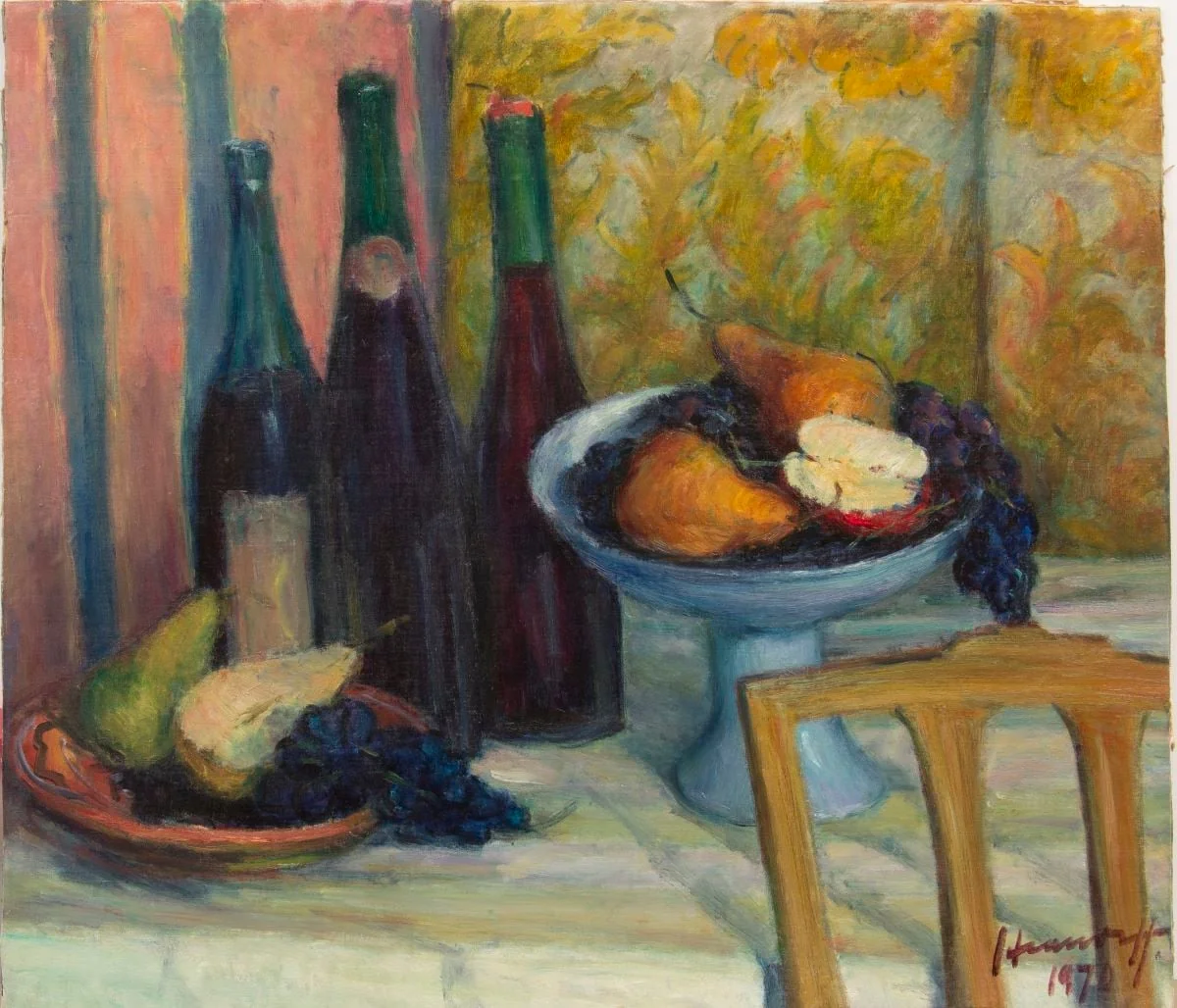 Natură statică, by Hrandt Avakian, 1970