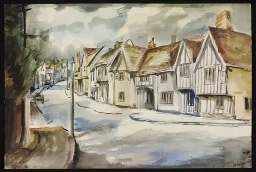 High Street, with the 'Swan', Lavenham