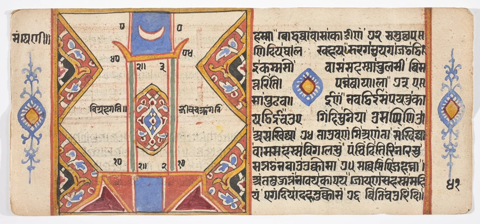 Tantric Manuscript "Sangrahani Sutra", by Unknown, unspecified