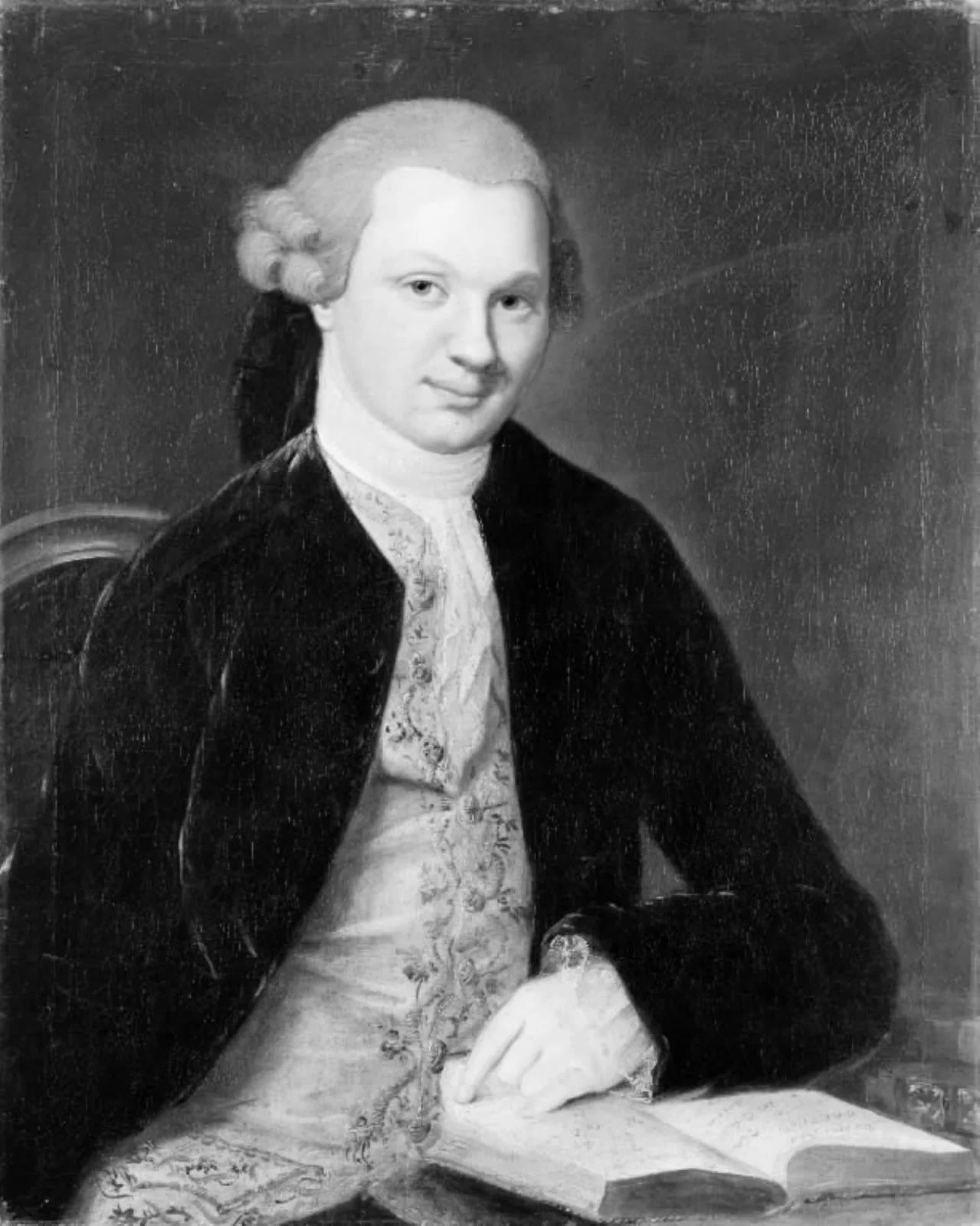 Mandsportræt, by Unknown, 1764