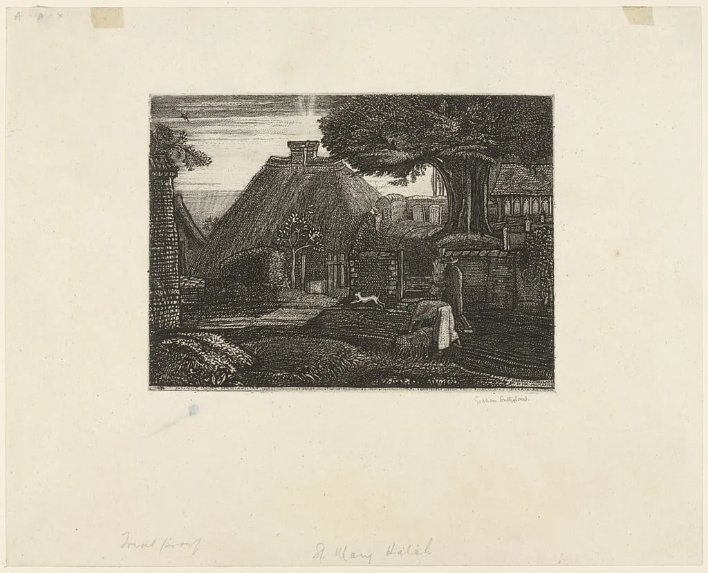 Untitled, by Graham Sutherland, ink, 1926