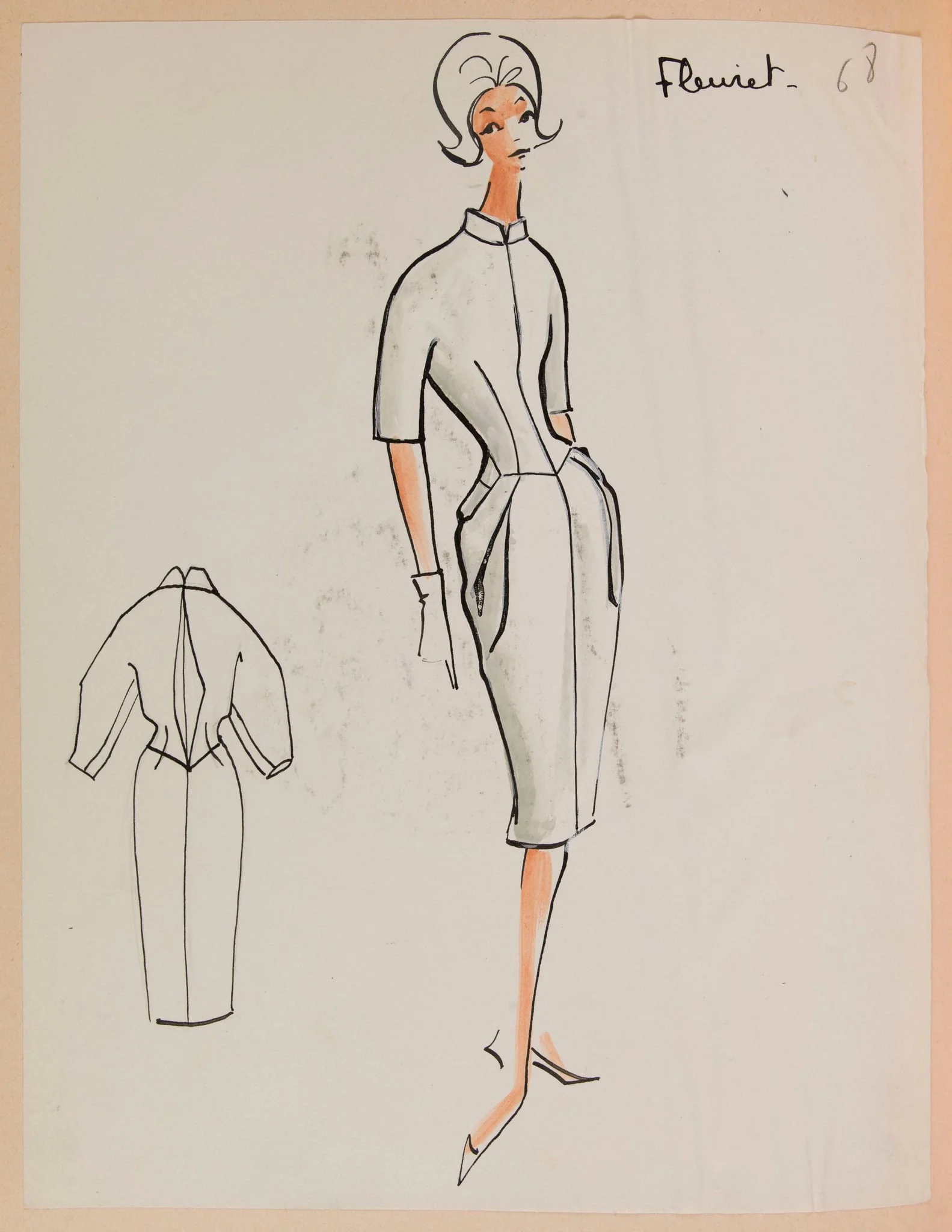 Fleuret, by Marie-Louise Carven, 1958