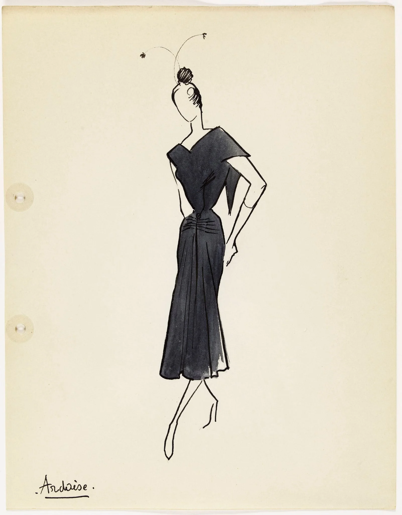 'Ardoise', by Marie-Louise Carven, 1949