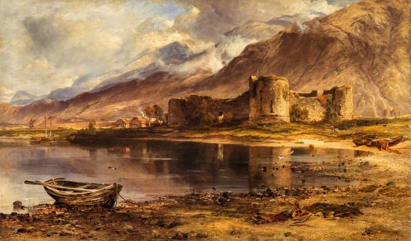 Inverlochy Castle, by Horatio McCulloch, oil, 1857