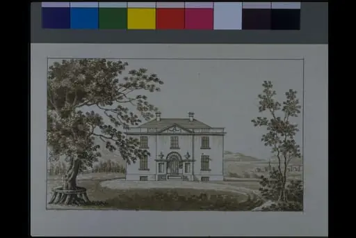 Front Elevation of the same