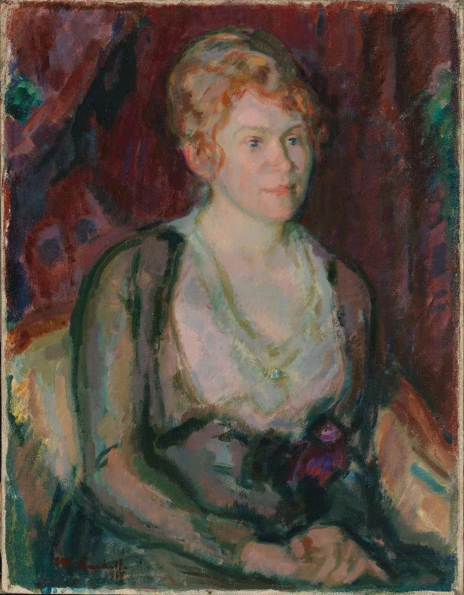 Rva Agda Vilénin muotokuva, by Magnus Enckell, unspecified
