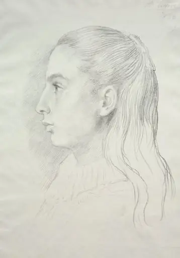 Portrait de Mlle. Nora E. Legros
