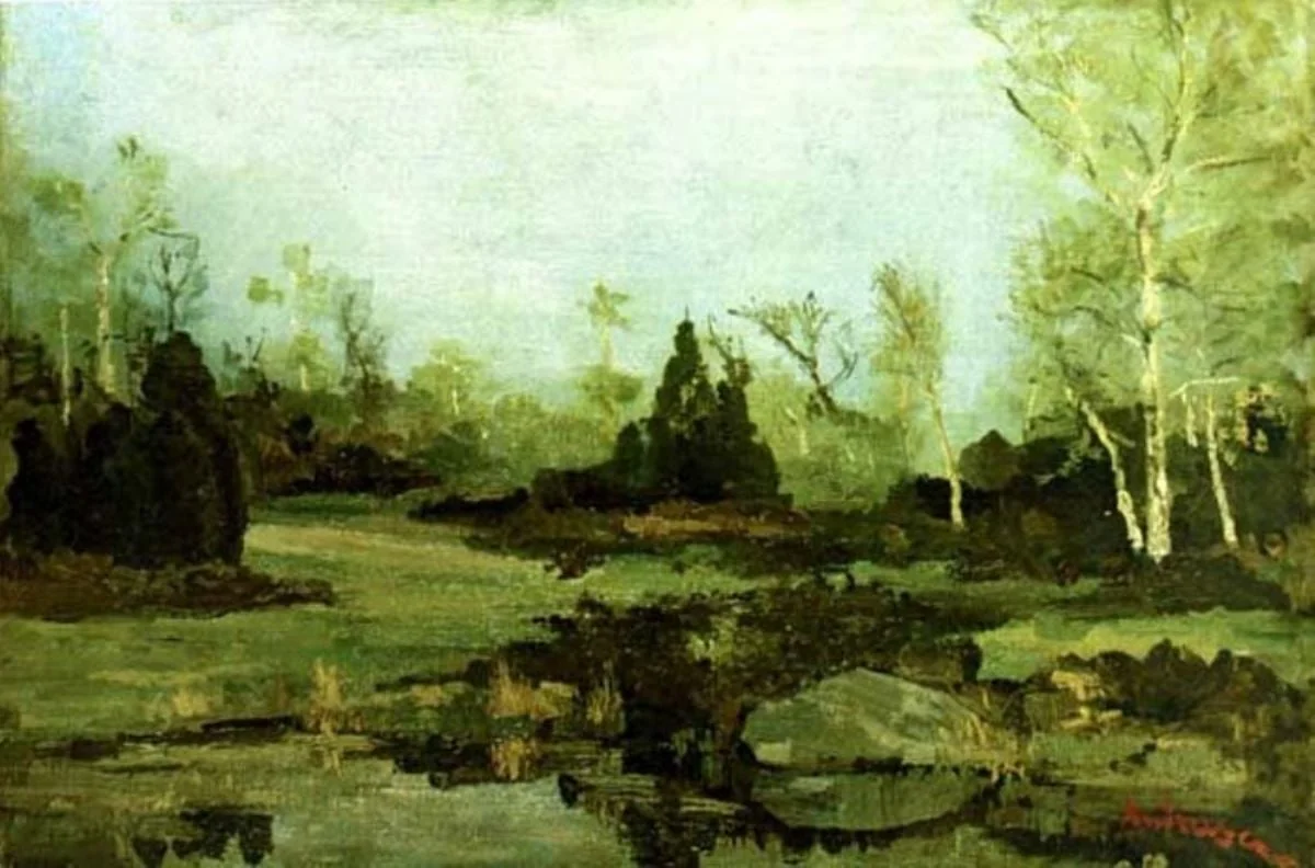 Mestecăniș, by Ion Andreescu, unspecified