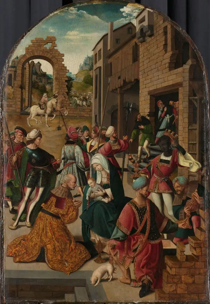 The adoration of the magi