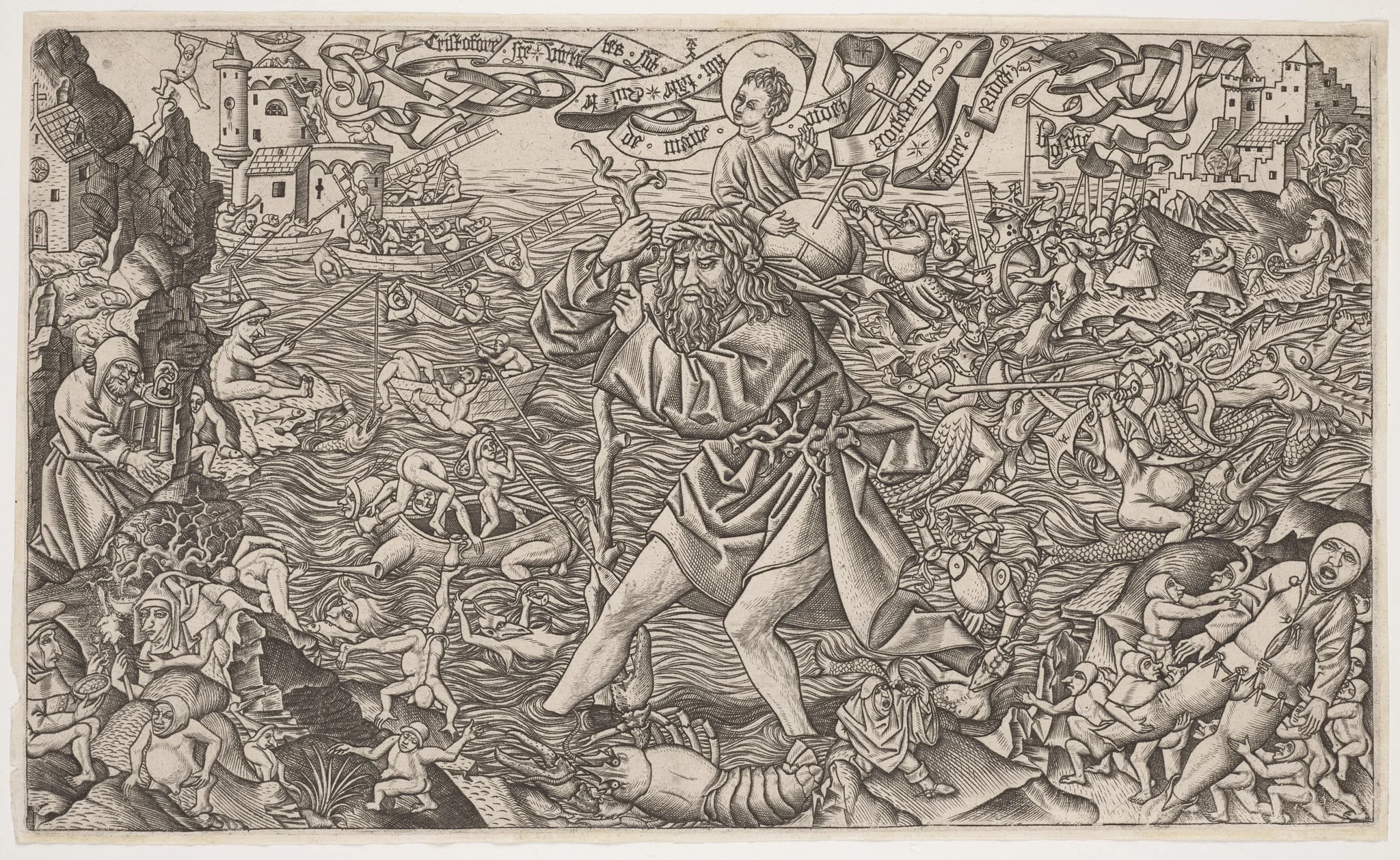 St. Christopher, by Alart du Hameel, 1492