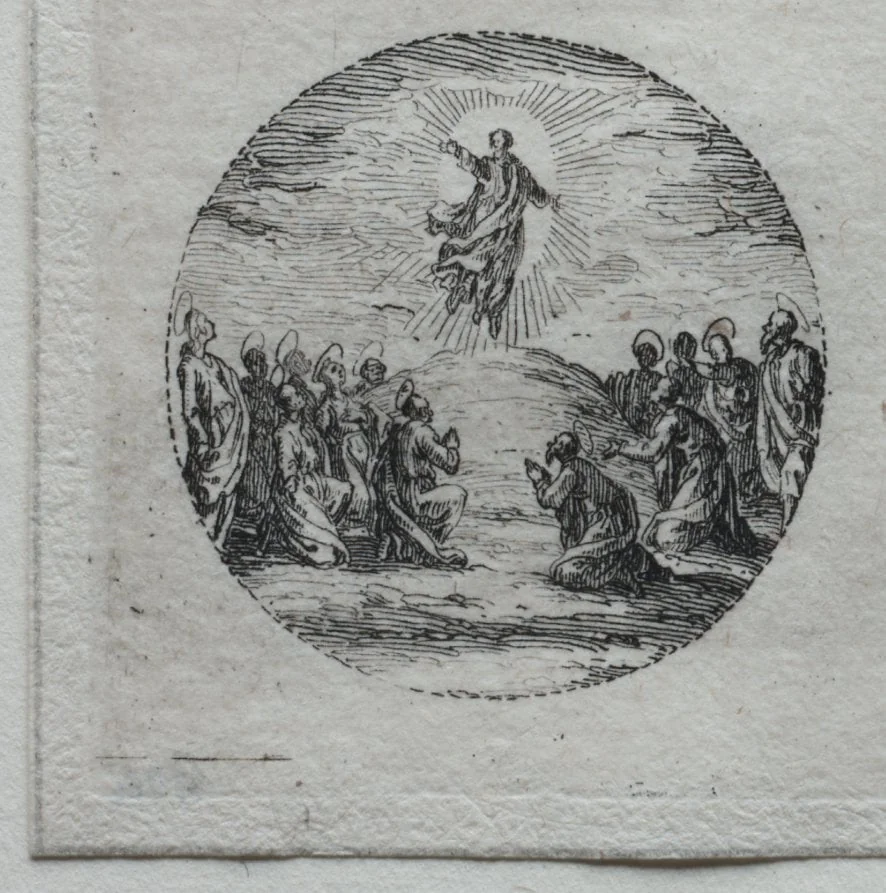 The Mysteries of the Passion:  The Resurrection, by Jacques Callot, 1631