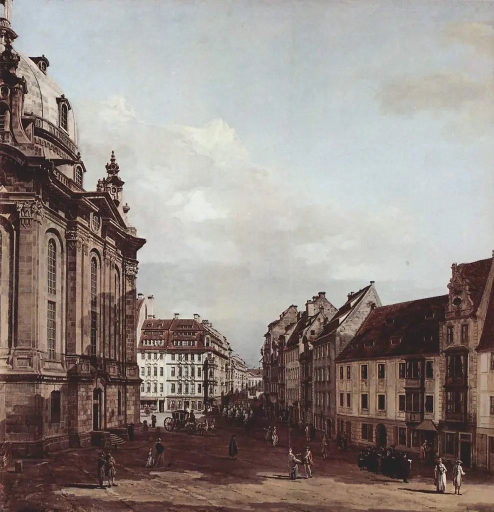 The Frauenkirche in Dresden