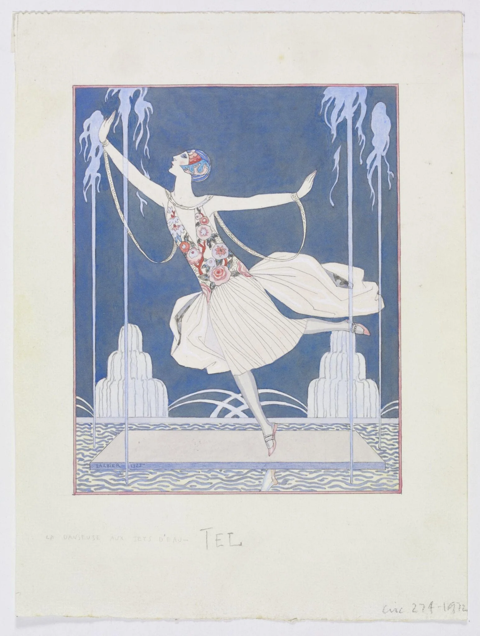 La Danseuse aux Jets d'Eau - Robe de Worth