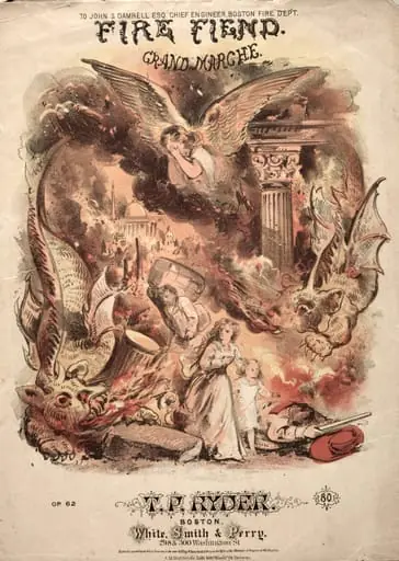 Fire Fiend - Sheet Music Cover
