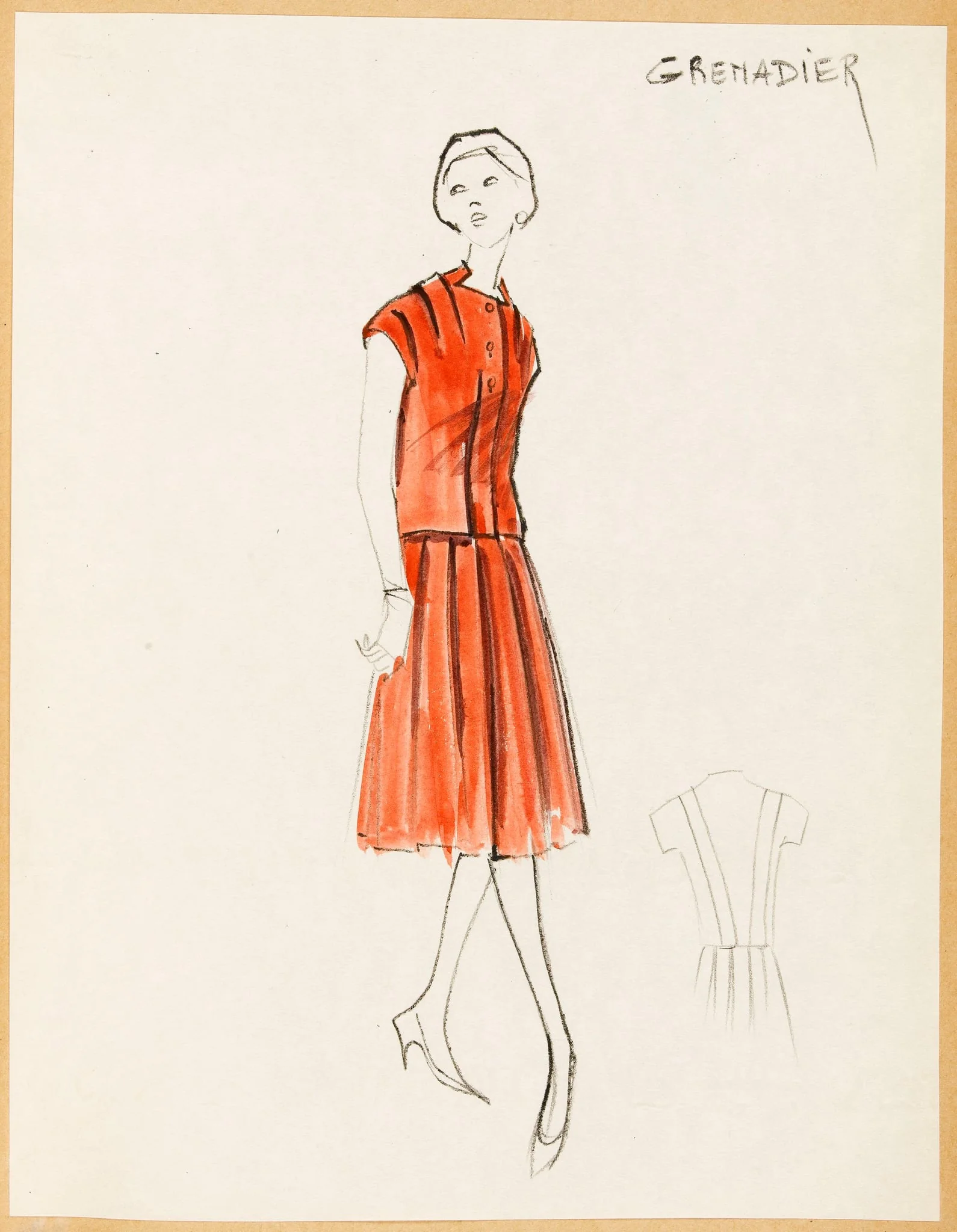 Grenadier, by Marie-Louise Carven, 1957