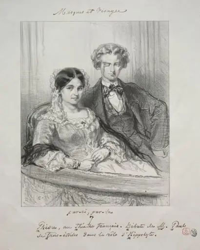 Masques et visages: Paric, par-la:  Phèdre au Théâtre-Francais Debut de M. Paul de Trois-Etoiles dans le rôle d'Hippolyte